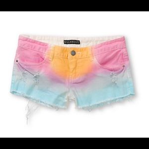 NWOT Billabong Tie Dye Shorts
